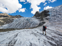 Aber immer noch ist er imposant anzuschauen. : Balfrin, Bordierhütte SAC