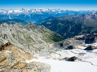 Die Aussicht ist fantastisch! : Balfrin, Bordierhütte SAC