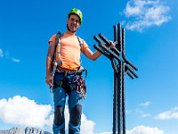 Gipfelfoto. : Bergseeschijen, Gipfelfoto, Gipfelkreuz