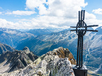 Gipfelkreuz. : Bergseeschijen, Gipfelkreuz