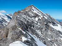 Blick zurück zum Doldenhorn. : Blüemlisalphorn, Fründenhorn, Oeschinenhorn