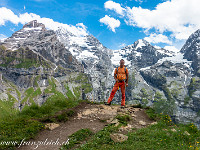 Und weil's so schön war, gleich nochmals. Vielen Dank Urs, für  diese wunderbare Tour! : Blüemlisalphorn, Fründenhorn, Oeschinenhorn