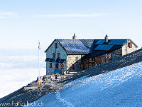 Ein frischer und klarer Morgen begrüsst uns. : Blüemlisalphütte, Hohtürli, SAC