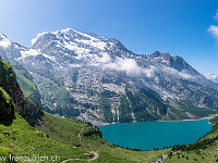 Der Nebel ist weg, dafür der Oeschinensee da: Mein Lieblingsbergsee. : Doldenhorn, Hohtürli, Oeschinensee