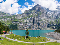 Oeschinensee. : Hohtürli, Oeschinensee, Panorama