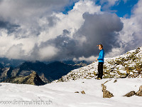 Dramatische Wolkenstimmungen unterwegs. : Campo Tencia, OGH