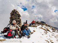 Auf dem Gipfel. : Campo Tencia, OGH