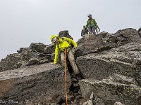 Kraxeln am kurzen Seil. : Campo Tencia, Cresta dei Tre Corni, Pizzo Forno