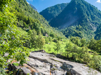 Wasser prägt das Val di Prato : Campo Tencia