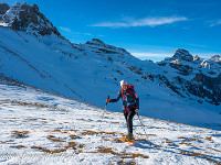 Bei der Bannalper Schonegg : Schneeschuhtour Chaiserstuhl