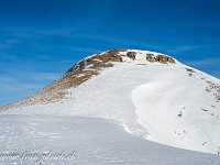 Der Gipfel des Chaiserstuel, 2400 m : Schneeschuhtour Chaiserstuhl