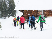 Bei Dünde Mittelberg gibt's... : Schneeschuhtour Chistihubel Kiental Griesalp OGH