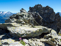 Und endlich, der Chrüzlistock, mit 2717 m nicht ganz so hoch. : Etzlihütte Praktikum Hüttenwartskurs