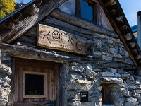 Beim Rifugio Tomeo auf 1739 m. : Corona di Redorta