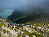 Langsam ziehen Wolken auf. : Aufstieg, Dammareuss, Göscheneralpsee, wandern