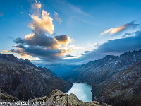 Blick zum Göscheneralpsee. : Göscheneralpsee, Stausee, Wolke