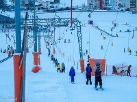 An der Chlostermatte herrscht Hochbetrieb. : Grottenweg Engelberg