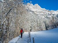 Grosser Sättelistock (2637 m) und co. am Ende der Welt, Hinterhorbis. : Grottenweg Engelberg