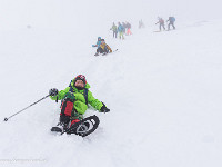 Die Abfahrt auf dem Hosenfüdli macht Spass! : Fürstein, OGH, Schneeschuhtour, Winter