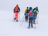 Auf dem Rückweg. : Fürstein, OGH, Schneeschuhtour, Winter