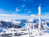 Der Gipfel! : Fürstein, Schnee, Schneeschuhtour, Winter
