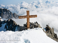 Geschafft! Nach rund 3.5 Stunden Aufstieg haben wir das Gipfelkreuz erreicht. Welche Freude! Die Zeitangabe ab der Sidelenhütte wird gemäss Führer  mit 5-6 Stunden angegeben, was definitiv zu lange ist. Diese Angabe bezieht sich eher auf den Startpunkt Furkapass. : Galenstock