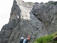 Denn hier winkt eine Ausweichtour: 10 ansprechende Seillängen auf die Mittagfluh! : Gelmerhütte, Mittagfluh