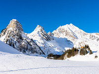 Vor wenigen Tagen hat es kräftig geschneit - ist das nicht wunderbar? : Gitschenen, Isenthal, Schnee, Schneeschuhtour, Winter