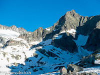 Gletschhorn (3304 m) mit dem Südgrat (links). : Gletschhorn, Gletschhorn Südgrat, OGH
