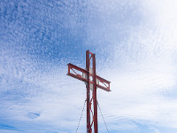 Gipfelkreuz des Gridone auf 2186 m. : Gordevio Tessin 2022