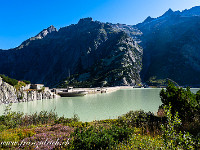 Der Räterichsbodensee ist einer der vier grossen Stauseen im Grimselgebiet (nebst Gelmersee, Grimselsee und Oberaarsee). : Grimsel