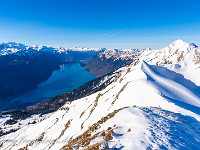 Wunderbare Aussicht vom Höch Gumme zum Brienzersee ... : Höch Gumme