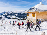 Bei Mittelgfäl. : Schneeschuhtour Haglere OGH