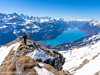 Bald haben wir den Gipfel erreicht. : Höch Gumme, Lungern, Schneeschuhtour, Schönbühl