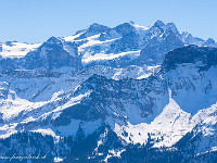 Immer noch prächtige Aussicht... : Höch Gumme, Lungern, Schneeschuhtour, Schönbühl