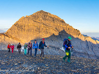 Sonnenaufgang am Balmhorn (3697 m). : Hockenhorn, Lötschenpass