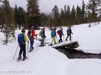 Wieder einmal leite ich eine Schneeschuhtour für die Ortsgruppe Hochdorf des SAC Pilatus. Aufgrund der eher trüben Wetterprognosen fällt die Wahl auf das Jänzi, eine einfache und eher kurze Tour in der Zentralschweiz.