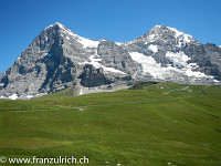 Jetzt aber sind wir unten (Eiger und Mönch) : Rotbrättgrat Jungfrau