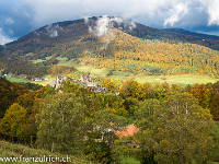 Ruine Alt Bechburg. : Jura Herbst