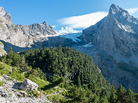 Rosenlauigletscher und Klein Wellhorn. : Kingspitz Engelhörner