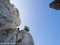 ... die in den Fotos etwas wilder aussieht, als sie tatsächlich ist : Haggenspitz Kleiner Mythen