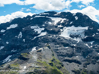 Nordwestwand des Reissend Nollen (3003 m). Hier möchte ich auch mal hoch ... : Klettersteig Graustock Engelberg