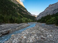 Morgenstimmung im Gasteretal. : Lötschenpass