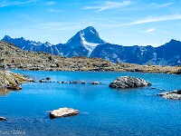 Namenloses Seelein bei P 2633 im Abstieg zur Lauchernalp. : Lötschenpass