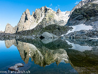 Und weil's so schön ist, grad' nochmals: Älprigensee mit Feldschijen. : Lochberg