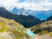 Leutschachhütte SAC und Nidersee. : Mäntliser