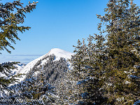 ... zur etwas höheren Haglere (1948 m). : Nünalpstock, Schneeschuhtour