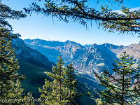 Blick ins Melchtal. : Nidwaldner Höhenweg