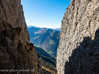 Das ist die Schlüsselstelle der sonst einfachen Wanderung. : Nidwaldner Höhenweg