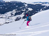 Auch für Skitüürler stellt der Berg ein lohnendes Ziel dar. : Biet, OGH, Piet, Schneeschuhtour